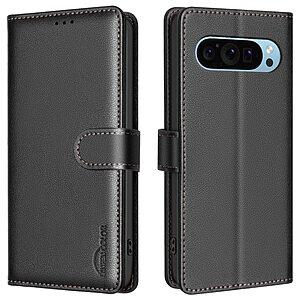 Θήκη Google Pixel 9 5G / Pixel 9 Pro 5G BINFEN COLOR Leather Wallet series 12 με βάση στήριξης