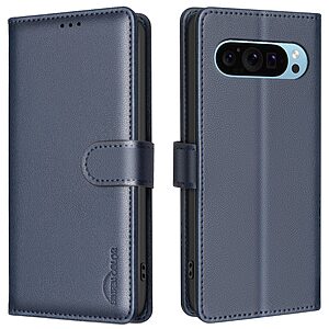 Θήκη Google Pixel 9 5G / Pixel 9 Pro 5G BINFEN COLOR Leather Wallet series 12 με βάση στήριξης