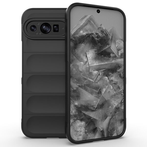 Θήκη Google Pixel 9 Pro XL 5G Mad Mask Rugged Armor από σκληρό Premium TPU μαύρο