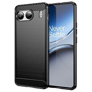 Θήκη OnePlus Nord 4 5G MOFI Brushed V2 TPU Carbon Πλάτη μαύρο