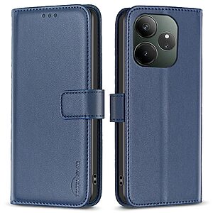 Θήκη Realme GT 6 5G / GT 6T 5G BINFEN COLOR Leather Wallet series 12 με βάση στήριξης