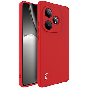 Θήκη Realme GT 6 5G / GT 6T 5G IMAK UC-4 Series Soft Ultra Slim TPU πλάτη κόκκινο