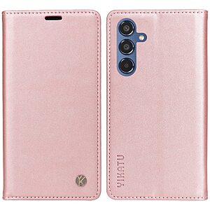 Θήκη Samsung Galaxy M35 5G YIKATU Folio Series με βάση στήριξης