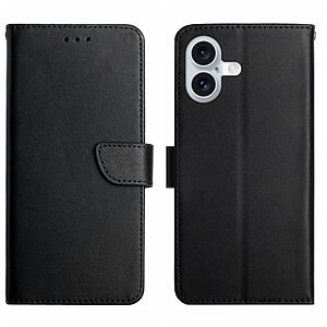 Θήκη iPhone 16 Plus Mad Mask Leather Wallet Case V2_4 με βάση στήριξης