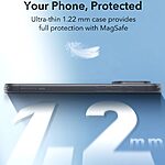 Transparent Πλάτη TPU μαύρο