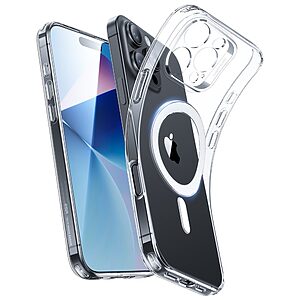 Θήκη iPhone 16 Pro Max ESR Magnetic Ultra Slim Series Silicone Sockproof συμβατή με MagSafe φορτιστή