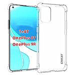 Θήκη OnePlus 9R 5G ENKAY Silicone Sockproof Anti-Slip Transparent Πλάτη TPU