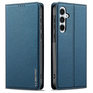 Θήκη Samsung Galaxy S24 FE 5G LC.IMEEKE PU Leather Series V2 με βάση στήριξης