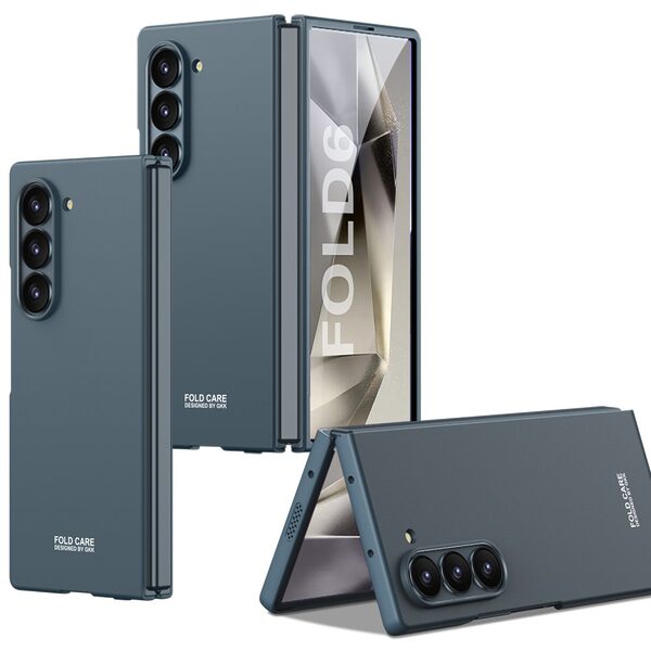 Θήκη Samsung Galaxy Z Fold6 5G GKK Premium κατασκευή συμβατή με ασύρματη φόρτιση MagSafe και ανθεκτικό PC υλικό