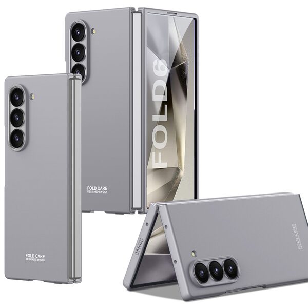 Θήκη Samsung Galaxy Z Fold6 5G GKK Premium κατασκευή συμβατή με ασύρματη φόρτιση MagSafe και ανθεκτικό PC υλικό