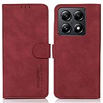 Θήκη Xiaomi 14T Pro 5G KHAZNEH Litchi Skin Texture Leather με βάση στήριξης