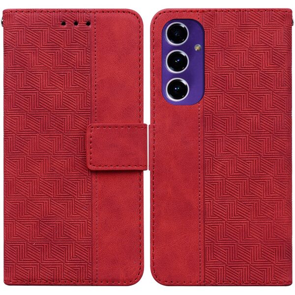 Θήκη Samsung Galaxy A16 4G / A16 5G Mad Mask Leather Wallet Case Geometry Style με βάση στήριξης