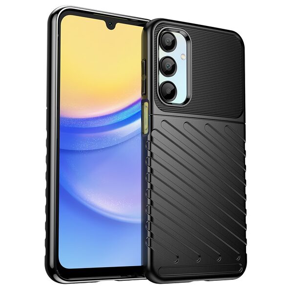 Θήκη Samsung Galaxy A16 4G / A16 5G Mad Mask Thunder Series Πλάτη από ενισχυμένο TPU μαύρο