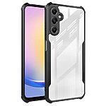 Θήκη Samsung Galaxy A16 4G / A16 5G Mad Mask Hybrid Sockproof Transparent πλάτη από αντικραδασμικό TPU μαύρο