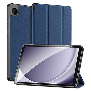 Θήκη Tablet Samsung Galaxy Tab A9 8.7" DUX DUCIS Domo Series Tri-Fold με ειδική θέση για πενάκι και ενισχυμένη εσωτερική πλάτη μπλε