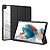 Θήκη Tablet Samsung Galaxy Tab A9+ / A11+ 11" DUX DUCIS Toby Series Tri-Fold με ειδική θέση για πενάκι και διάφανη ενισχυμένη πλάτη μαύρο