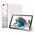 Θήκη Tablet Samsung Galaxy Tab A9+ 11" DUX DUCIS Toby Series Tri-Fold με ειδική θέση για πενάκι και διάφανη ενισχυμένη πλάτη ροζ ανοιχτό