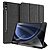 Θήκη Tablet Samsung Galaxy Tab S9 FE+ 12.4" DUX DUCIS Domo Series Tri-Fold με ειδική θέση για πενάκι και ενισχυμένη εσωτερική πλάτη μαύρο