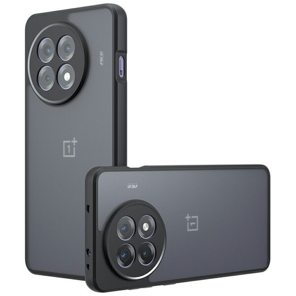 Θήκη OnePlus 13R 5G BASEUS Skin Sensation Series Case Thin με matte επιφάνεια και ενισχυμένο Lens Protection Πλάτη TPU μαύρο