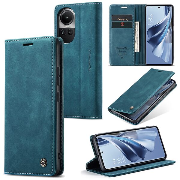 Θήκη Oppo Reno10 5G / Reno10 Pro 5G CASEME 013 Series Πορτοφόλι με βάση στήριξης