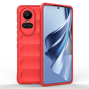 Θήκη Oppo Reno10 5G / Reno10 Pro 5G Mad Mask Rugged Armor από σκληρό Premium TPU κόκκινο