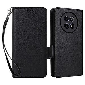 Θήκη Realme 12x 5G / 12 5G Mad Mask Leather Wallet handbag litchi με βάση στήριξης