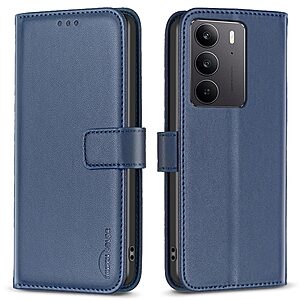 Θήκη Realme C75 BINFEN COLOR Leather Wallet series 12 με βάση στήριξης