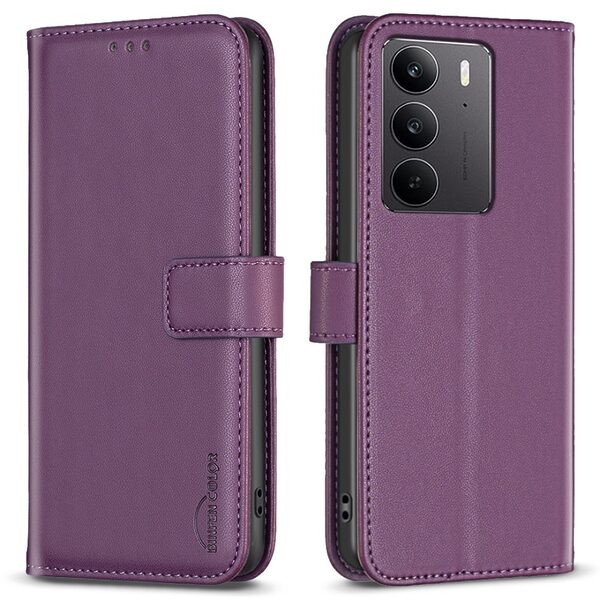 Θήκη Realme C75 BINFEN COLOR Leather Wallet series 12 με βάση στήριξης