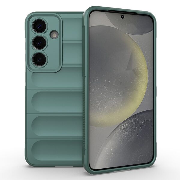 Θήκη Samsung Galaxy S25 Plus 5G / S24 Plus 5G Mad Mask Rugged Armor από σκληρό Premium TPU πράσινο