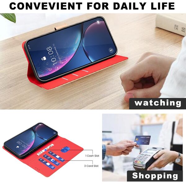 thiki xiaomi poco x7 pro 5g binfen color dermatini kokkino 38590 4