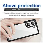 Θήκη Xiaomi Poco X7 Pro 5G Mad Mask Hybrid Sockproof Transparent πλάτη από αντικραδασμικό TPU μαύρο - Image 4