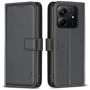 Θήκη Xiaomi Redmi Note 14 4G BINFEN COLOR Leather Wallet series 12 με βάση στήριξης