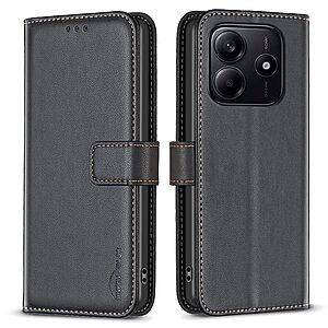 Θήκη Xiaomi Redmi Note 14 5G BINFEN COLOR Leather Wallet series 12 με βάση στήριξης