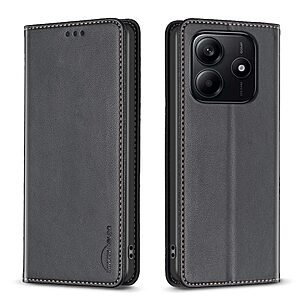 Θήκη Xiaomi Redmi Note 14 5G BINFEN COLOR Leather Wallet series 9 με βάση στήριξης