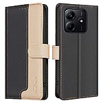 Θήκη Xiaomi Redmi Note 14 5G BINFEN COLOR Leather Wallet Double Stitching Lines series 13 με βάση στήριξης