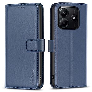 Θήκη Xiaomi Redmi Note 14 5G BINFEN COLOR Leather Wallet series 12 με βάση στήριξης