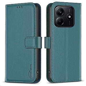 Θήκη Xiaomi Redmi Note 14 5G BINFEN COLOR Leather Wallet series 12 με βάση στήριξης