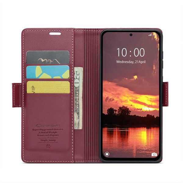 thiki xiaomi redmi note 14 5g caseme dermatini mpornto 38391 3