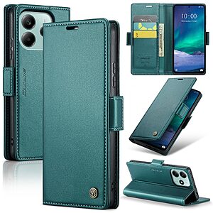 Θήκη Xiaomi Redmi Note 14 5G CASEME 023 Series Πορτοφόλι με βάση στήριξης