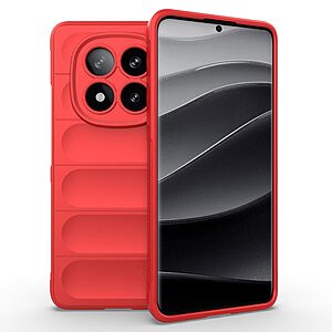 Θήκη Xiaomi Redmi Note 14 Pro Plus 5G Mad Mask Rugged Armor από σκληρό Premium TPU κόκκινο