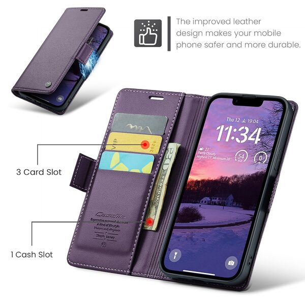 thiki apple iphone 16e caseme dermatini mwb 38924 3