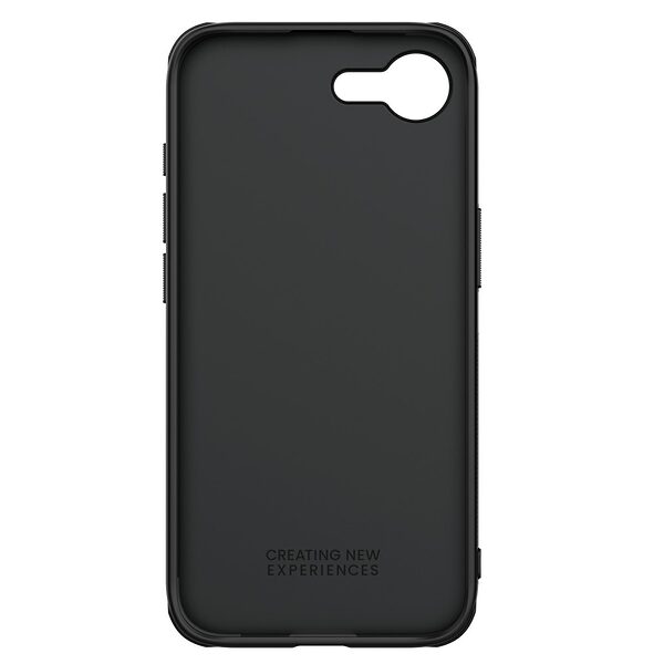 Θήκη iPhone 16e NiLLkin Super Frosted Shield Pro Series Πλάτη από Premium σκληρό TPU μαύρο - Image 5