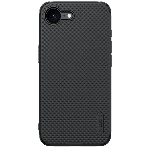Θήκη iPhone 16e NiLLkin Super Frosted Shield Pro Series Πλάτη από Premium σκληρό TPU μαύρο