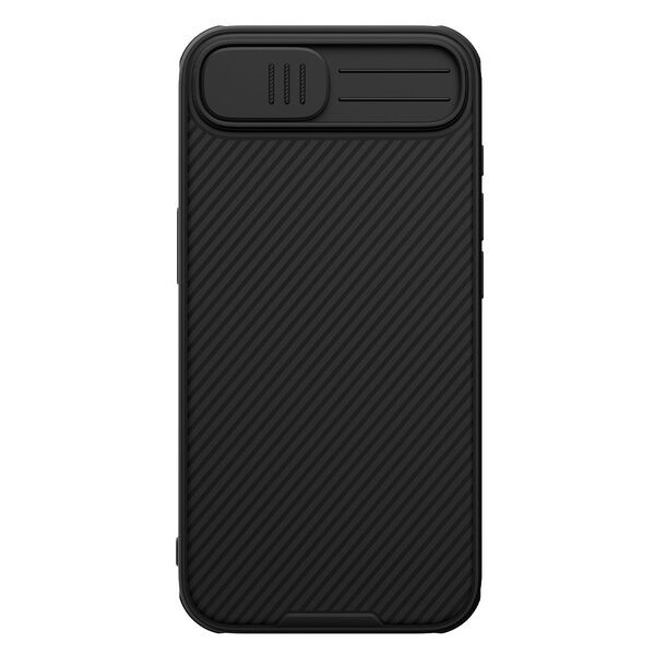 Θήκη iPhone 16e NiLLkin Camshield Pro Series Πλάτη με προστασία για την κάμερα από σκλήρό Premium TPU μαύρο