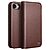 Θήκη iPhone 16e QIALINO book v2 από Premium αυθεντικό δέρμα Genuine Cowhide καφέ