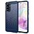 Θήκη Samsung Galaxy A36 / A56 Mad Mask Brushed TPU Carbon Πλάτη μπλε