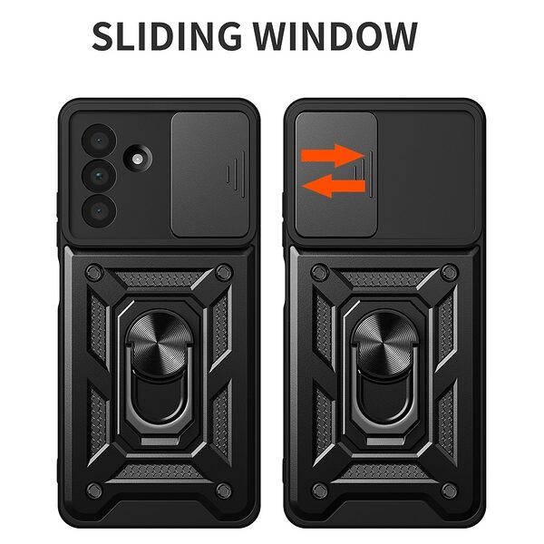 Kickstand και Βάση στήριξης από σκλήρό Premium TPU ασημί