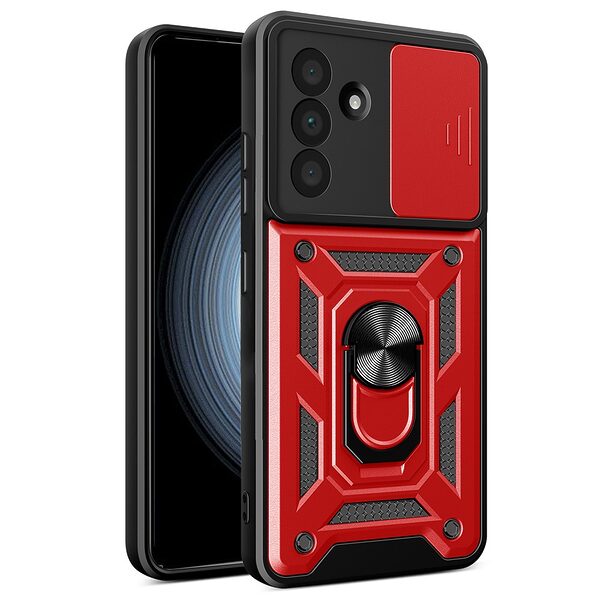 Θήκη Samsung Galaxy A36 Mad Mask Camshield Armor Guard Πλάτη με προστασία για την κάμερα