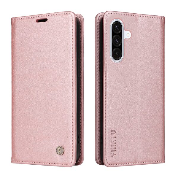 Θήκη Samsung Galaxy A36 YIKATU Folio Series v5 με βάση στήριξης