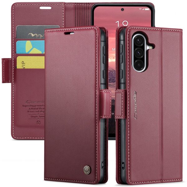 Θήκη Samsung Galaxy A56 CASEME 023 Series Πορτοφόλι με βάση στήριξης